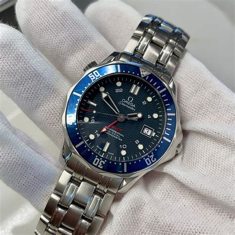 omega seamaster 300 blu|Omega Seamaster 300 bezel.